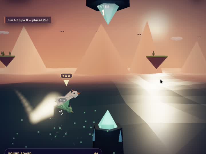 Flock Party, a multiplayer flying game
